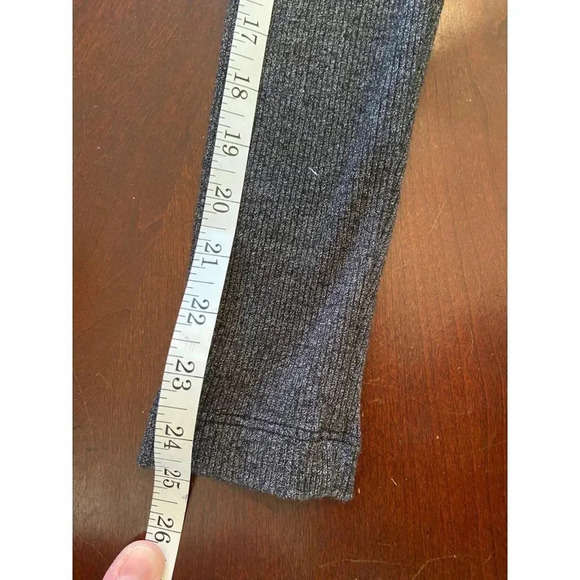 Wilt Charcoal Gray Thermal Long Sleeve Sweater Dress Size S - Picture 10 of 11